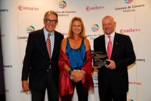 Joachim Hunold, CEO de airberlin, galardonado en Mallorca