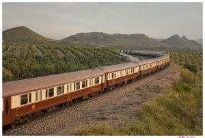 Parada de todos los trenes de lujo por la pandemia de COVID-19