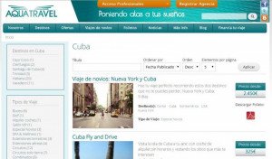 Aquatravel, VECI, hábitos de consumo, normativa, grupos de gestión...