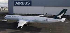 Cathay Pacific estrena su Airbus A350-1000 en España 