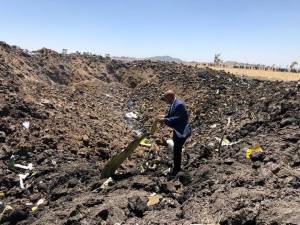 Accidente de Ethiopian Airlines deja 157 muertos