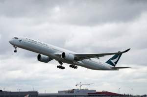 Cathay Pacific facturó más de 6.000 M € en el primer semestre
