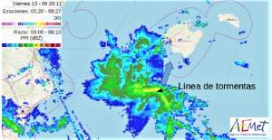 La tormenta paraliza el tráfico aéreo en varios aeropuertos españoles    