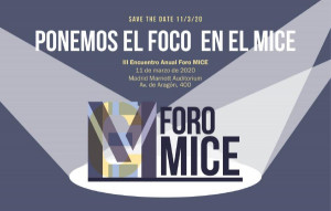 El Foro MICE se aplaza, de momento sine die