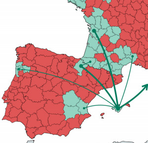 Dividir Europa en zonas libres de Covid, alternativa para activar el sector