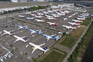 Boeing pide aparcar de nuevo el 737 MAX a 16 aerolíneas por otro fallo
