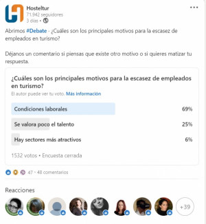 Condiciones laborales y valoración del talento, lo que el turismo hace mal