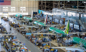 Boeing registra una caída más dramática de entregas que su rival