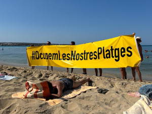 Las protestas contra la masificación turística llegan a Playa de Palma