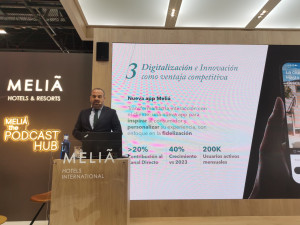 Meliá superará las 106.000 habitaciones en los próximos dos años