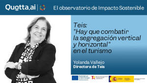 Teis: "Hay que combatir la segregación vertical y horizontal" en el turismo